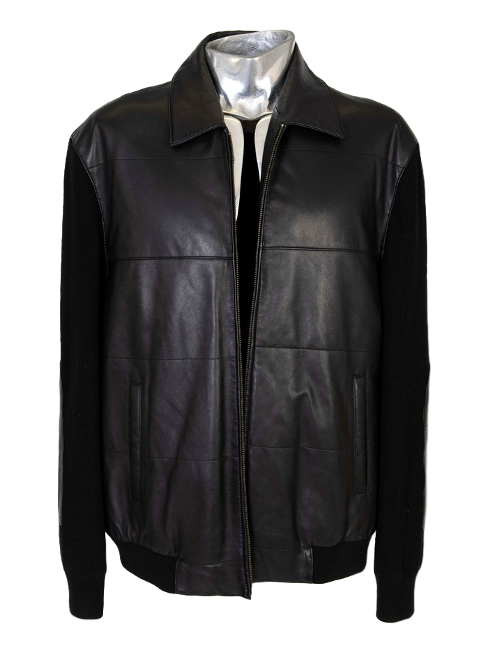 Leather hot sale jacket transparent