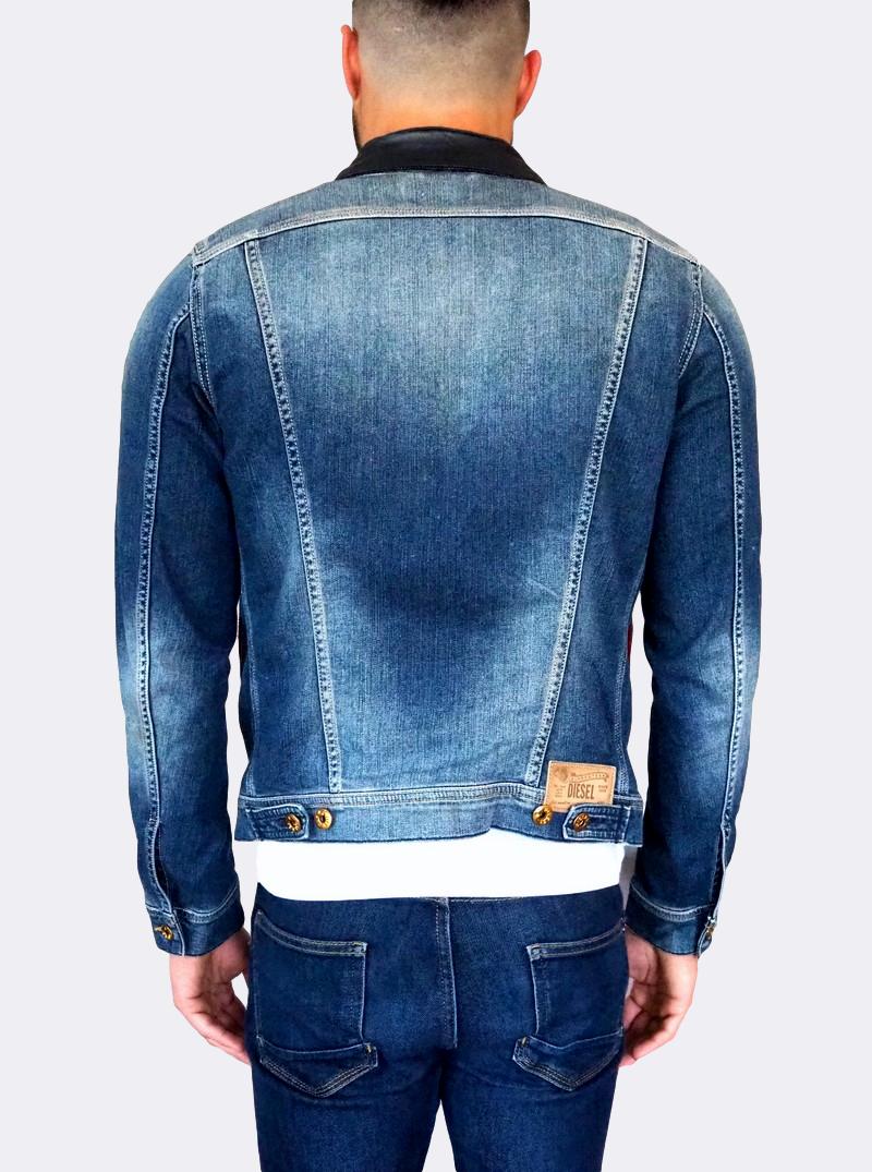 ジャケット・アウター NWT DIESEL patch grange denim jacket Better With Age - Patch Work Denim Jacket Size: L | eBay