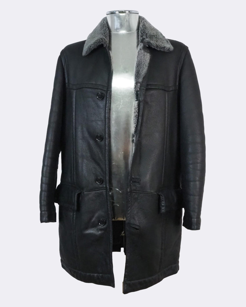 'Crodan' Shearling Leather Jacket