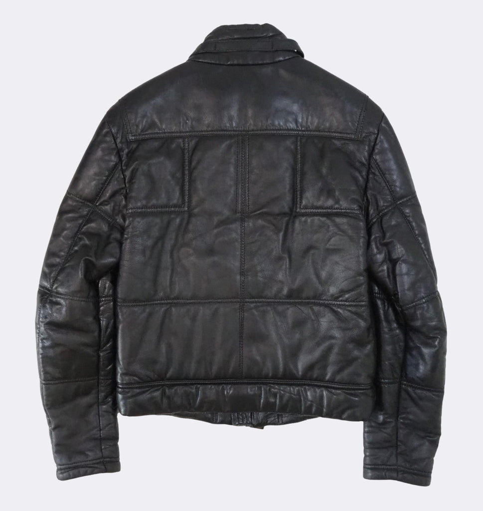 ジャケット・アウター DIRK BIKKEMBERGS archive wool jacket Vertical Rags - Dirk Bikkembergs Distressed Zip Wool Coat