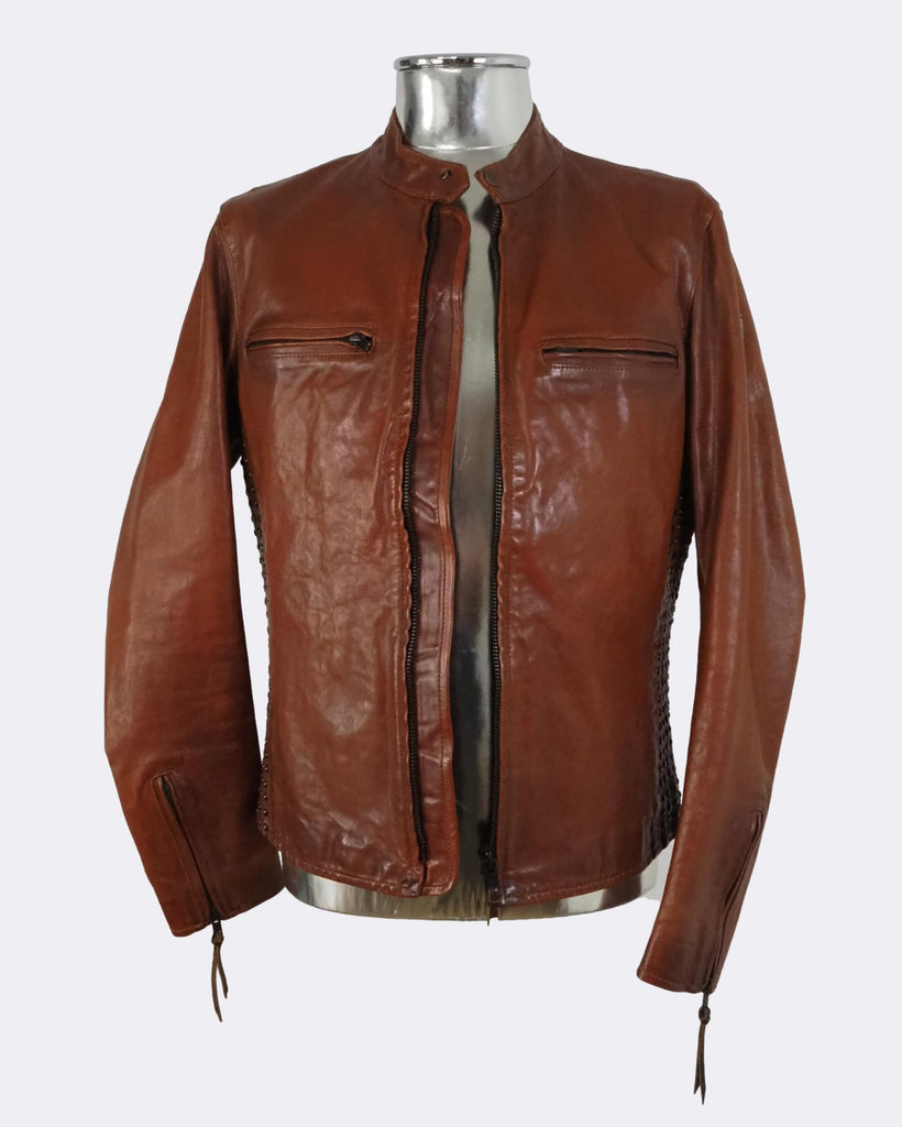 Antique-style Studded leather Jacket