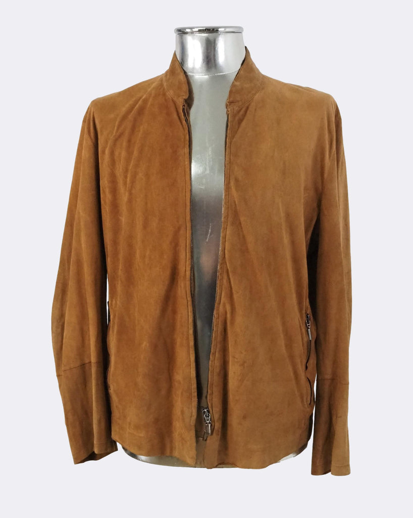 Suede Nappa Leather Jacket