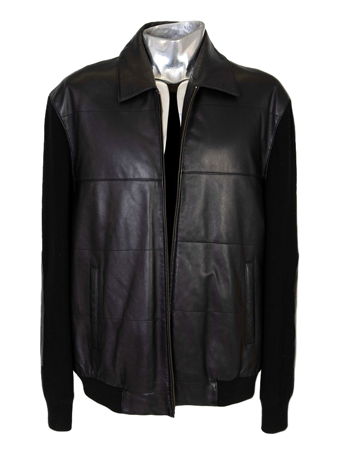 Men's Verri Lamb Nappa Leather Jacket - atemporali