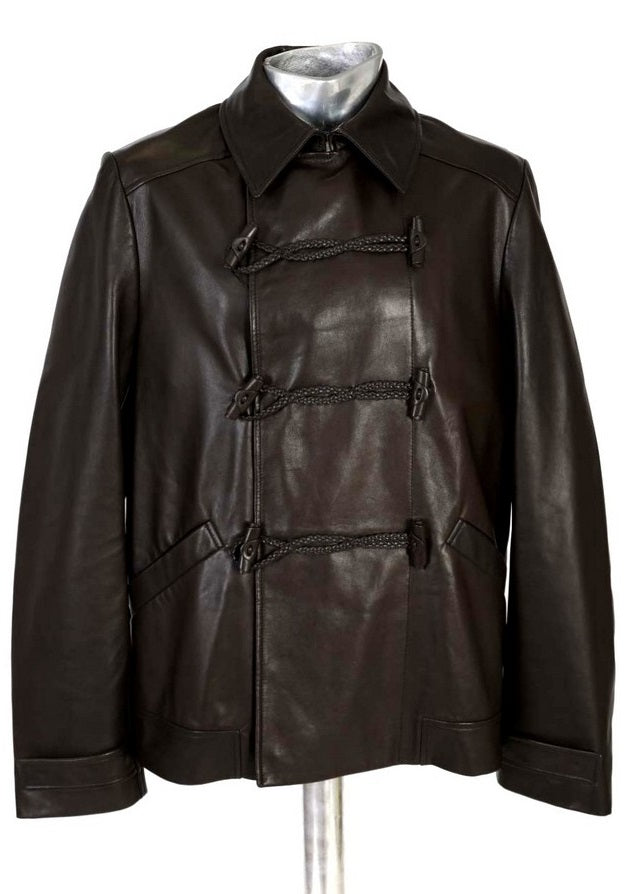 Men's Gieves & Hawkes Lambskin Leather Jacket - atemporali