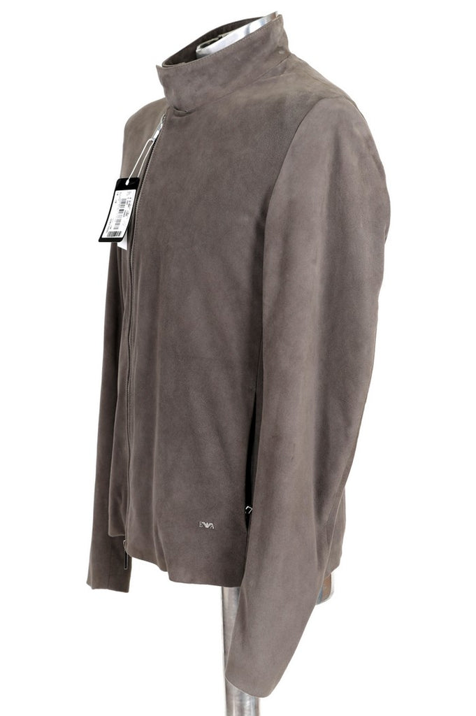 Emporio Armani Leather & Suede Jackets – Farfetch