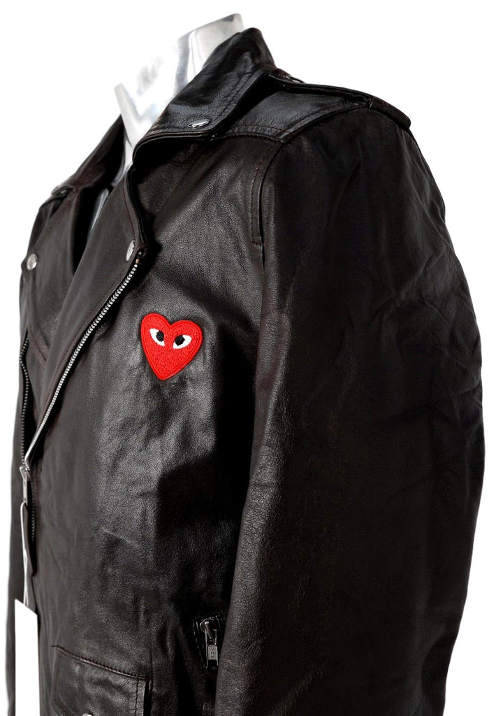 Comme des garcons 2024 pvc biker jacket