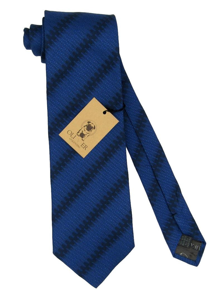 Men's Valentino Wave Pattern Silk Tie - atemporali