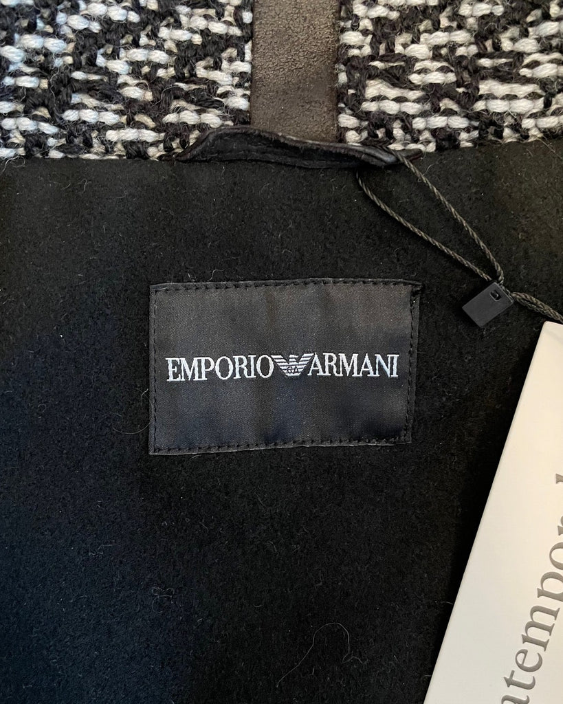 Nappa leather biker jacket Emporio Armani | Ratti Boutique