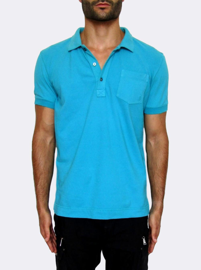 Men's Pierre Balmain Cotton Polo Shirt - atemporali