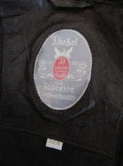 diesel superior leather jacket