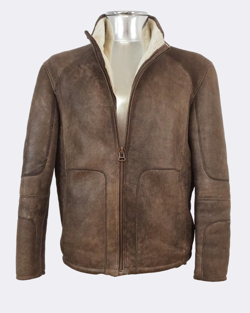 'Jambo-F' Shearling Leather Jacket
