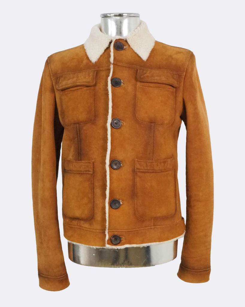 Shearling Lambskin Leather Jacket