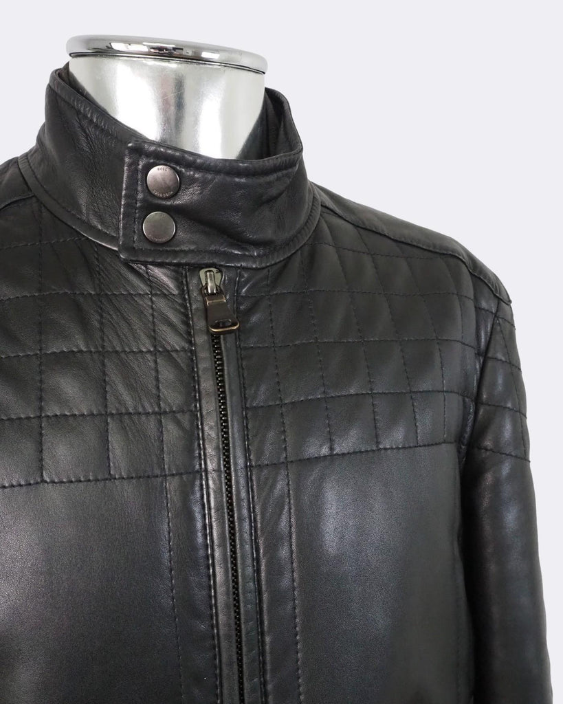 Hugo boss quilted jacket hotsell