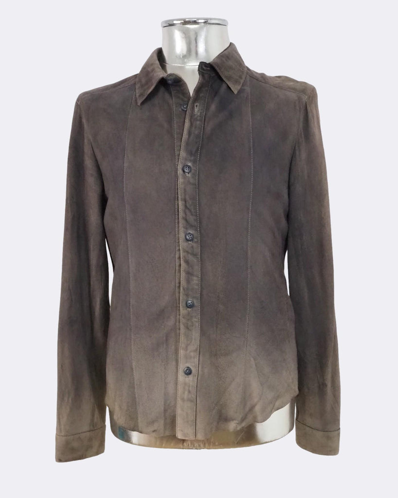 Suede Leather Shirt