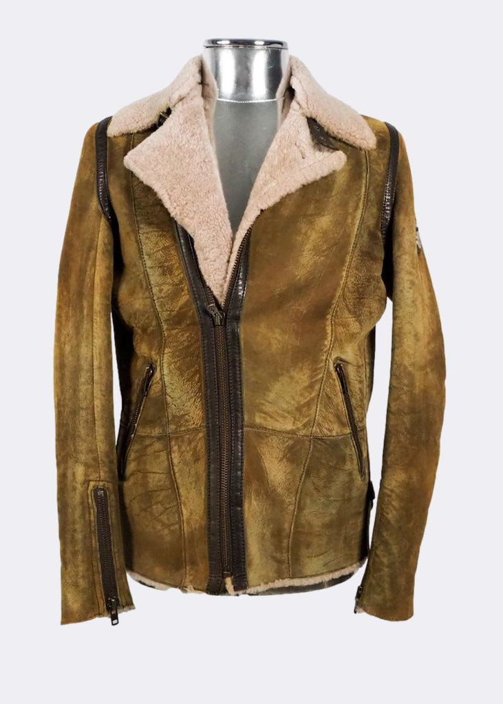 'Leskoc' Sheepskin Leather Jacket