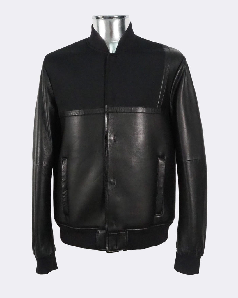 Leather & Neoprene Jacket