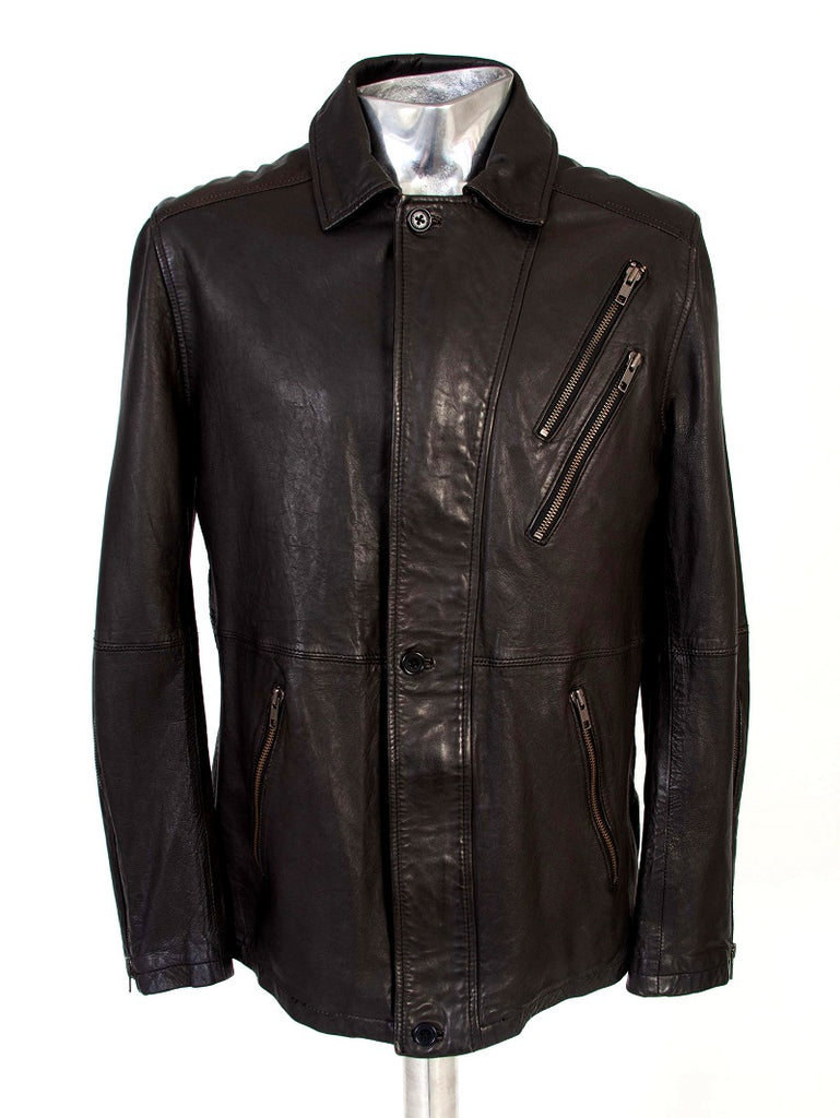 Men's Pringle of Scotland Leather Jacket - atemporali