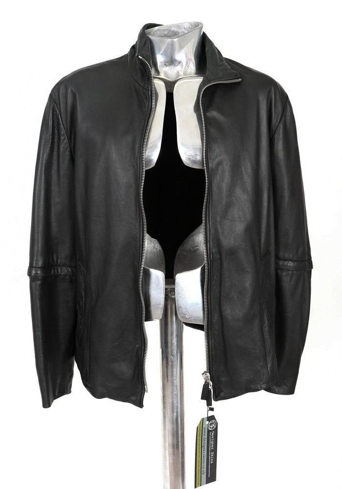 Giorgio armani hotsell leather jacket